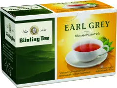 B&uuml;nting Tea Earl Grey Black Tea 20 x 1,75g torebek herbaty
